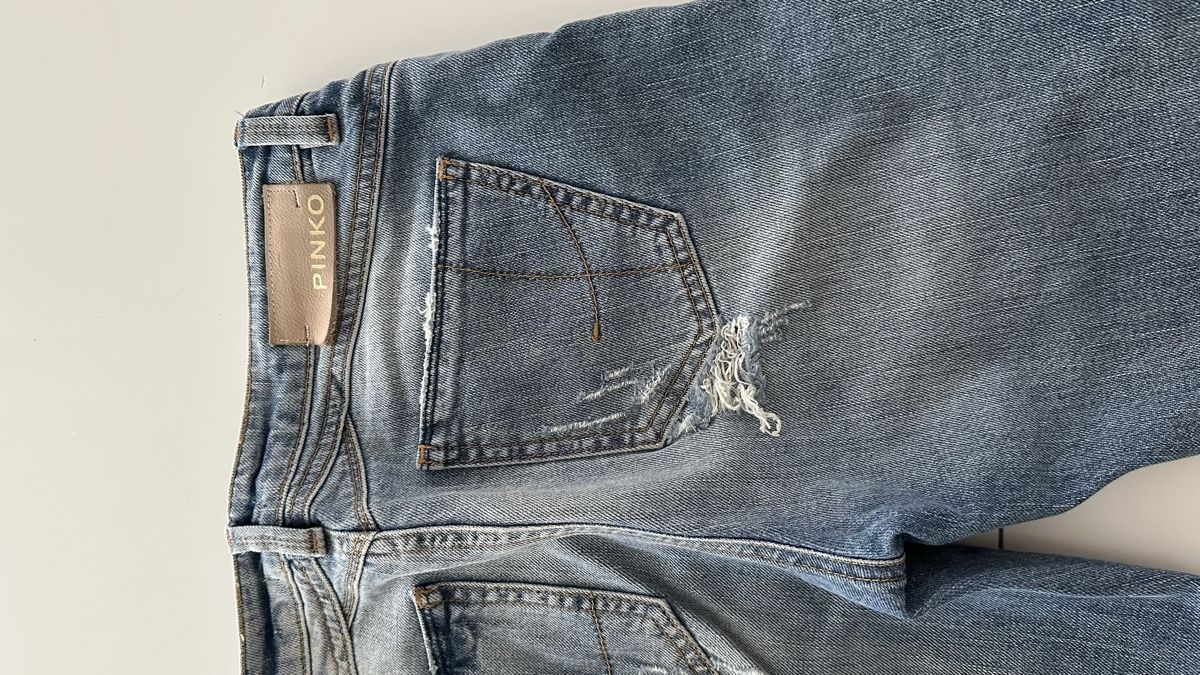 Pinko Jeans: Pinko Damenjeans Destroyed Gr. 29 Strass – Usato da Grenchen venduto da ylo_8mlq 5