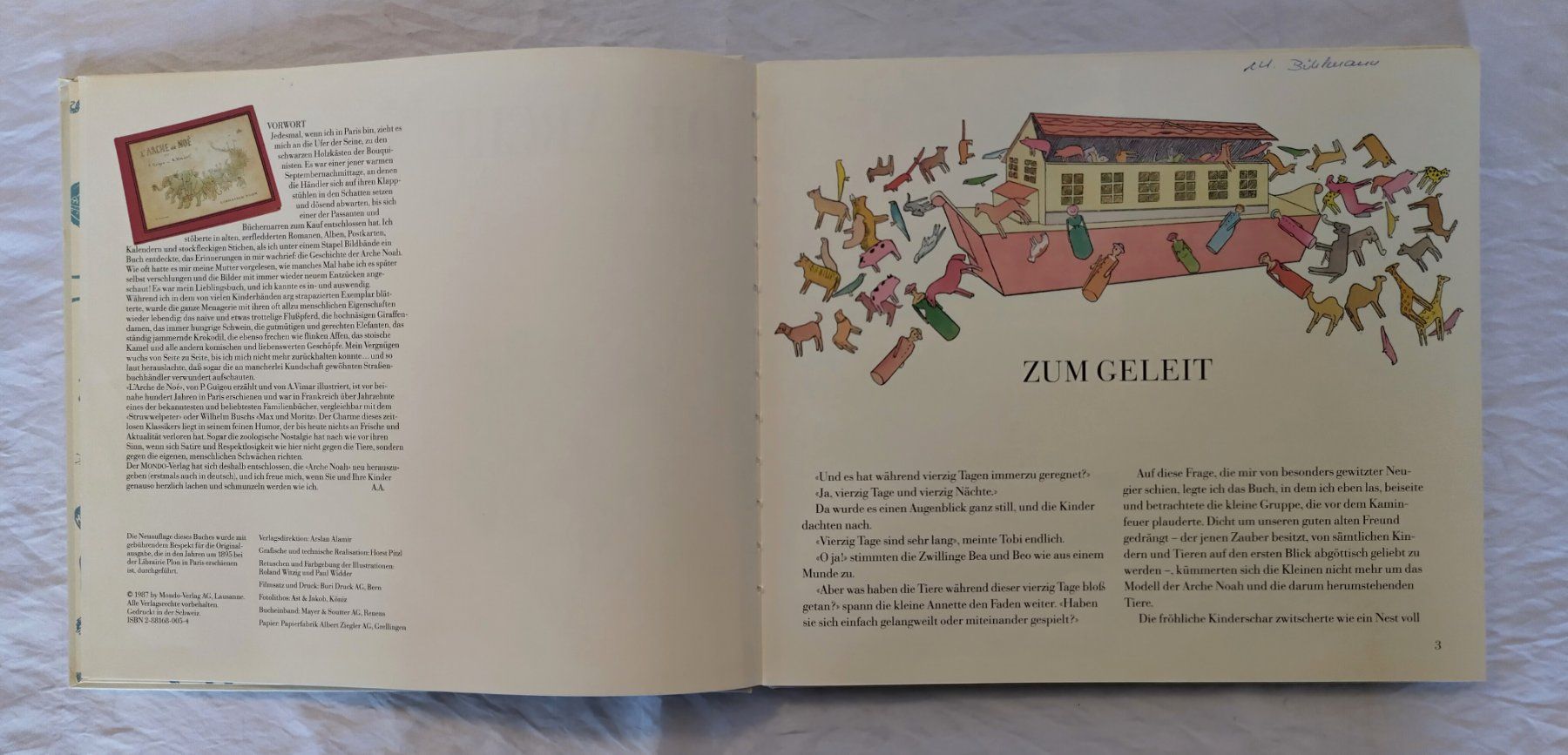 Libri: Die Arche Noah - Bilderbuch mit Humor ab Fr. 8.- – Usato da Bellach venduto da JingleJerry 2