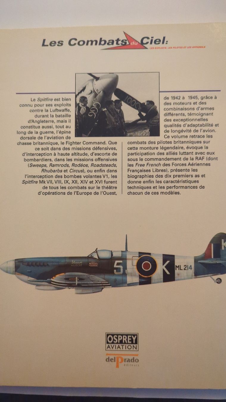 Libri: Les Derniers Modèles Spitfire – Usato da Gland venduto da Crick1001 1