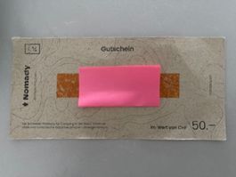 50 CHF Nomady Gutschein-Code