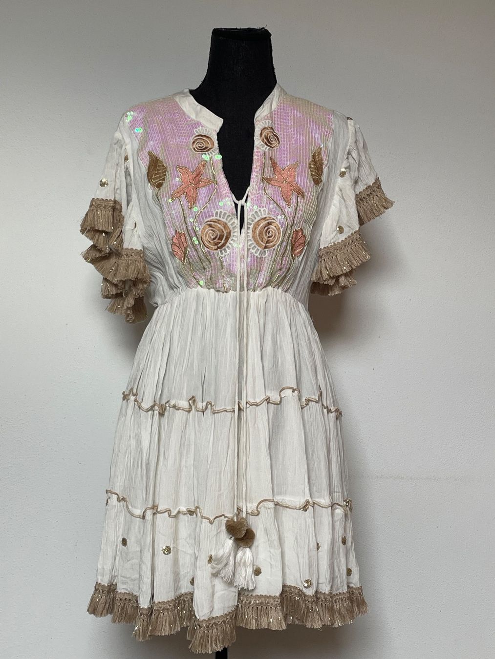 Vestiti: Wunderschönes Boho Minikleid – Nuovo (secondo la descrizione) da Sigriswil venduto da ck56