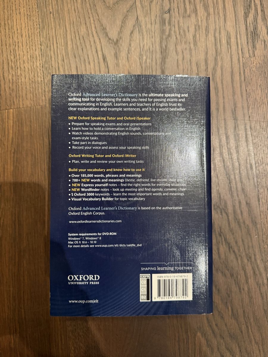 Livres: Oxford Advanced Learner's Dictionary 9th Edition – Neuf (Voir description) à Galgenen par Nicki40 1