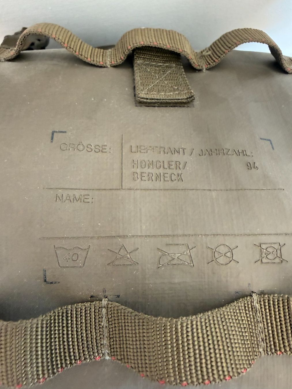 Schweizer Armee Zaini: Militärrucksack – Usato da Gebenstorf venduto da matthi77 1