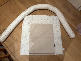 Wickelunterlage und Bettschlange Handmade