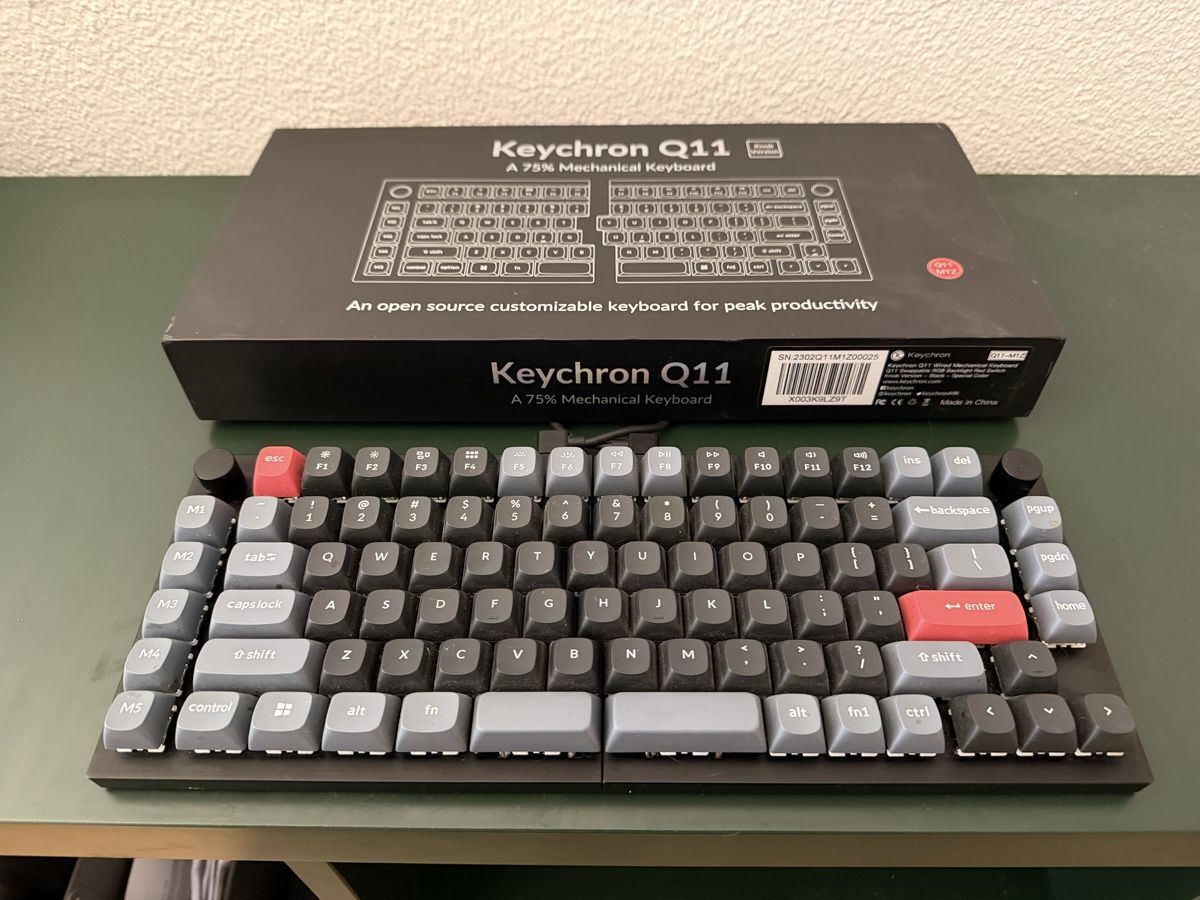 Keychron Tastiere: Keychron Q11 Wired Mechanical Split Tastatur – Nuovo (secondo la descrizione) da Pfäffikon SZ venduto da str_s55r 1