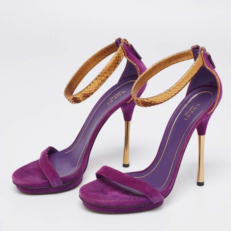Gucci Scarpe da uomo: Gucci Kelis ankle-strap sandals | Size 35,5 – Usato da Binningen venduto da manap