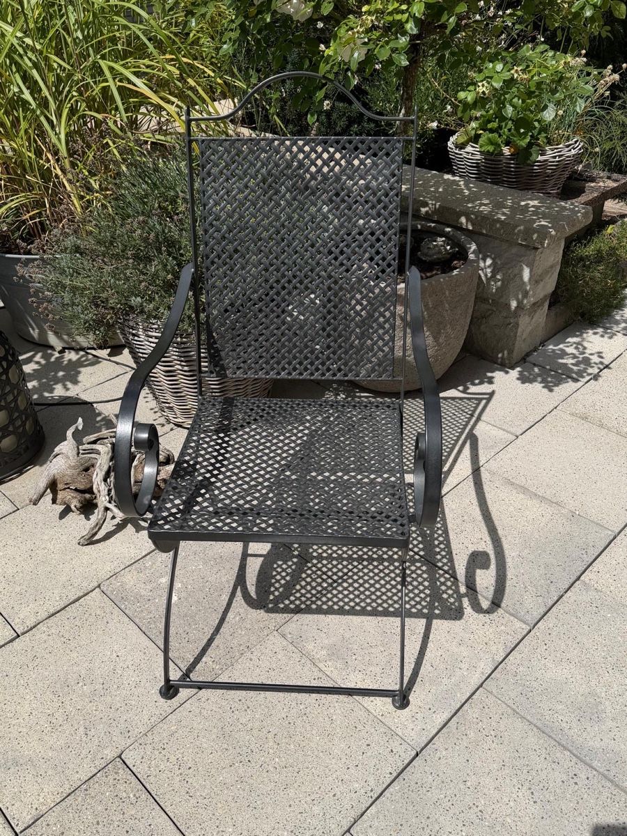 Chaises: 6 Gartenstühle aus Eisen – D'occasion à Zürich par tim_plp5 1