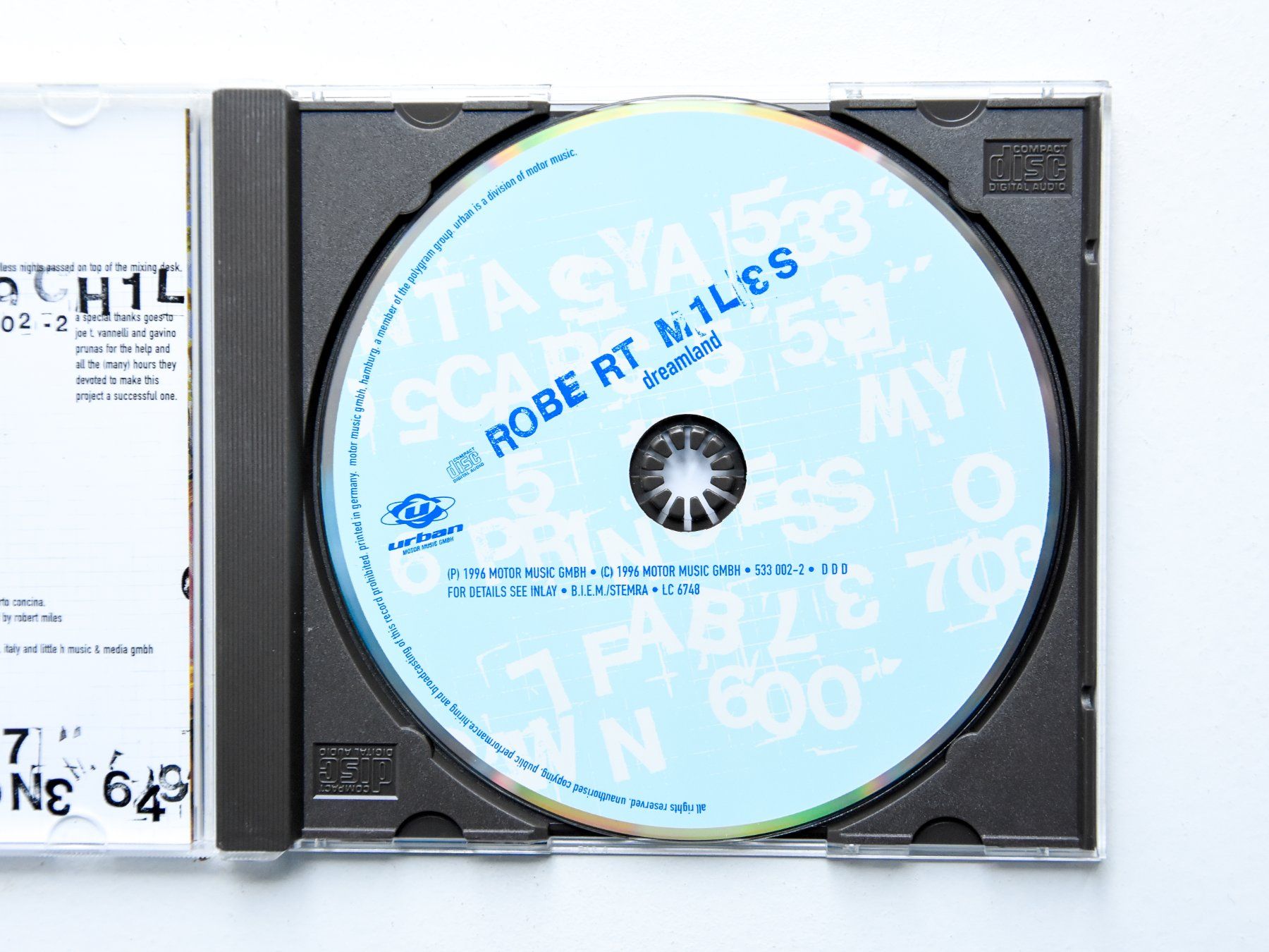 CD: Robert Miles ‎- Dreamland – Usato da Belmont-sur-Yverdon venduto da ag97 1