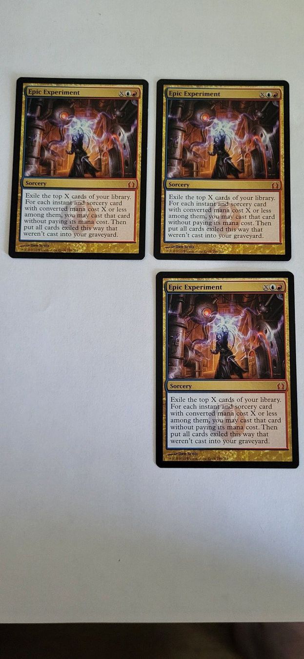 Magic The Gathering Sammelbilder & Trading cards: MTG - Epic Experiment – Gebraucht aus Münsingen von Heroism2010