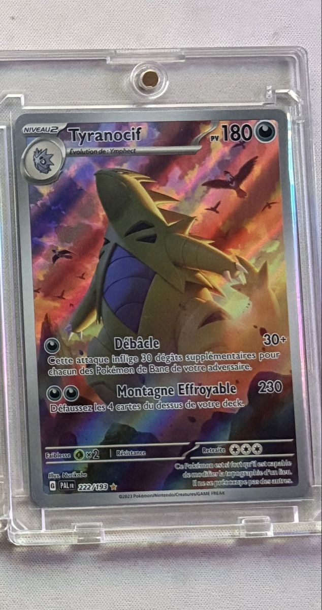 Pokémon Carte collezionabili: Tyranocif – Nuovo (secondo la descrizione) da Sugnens venduto da the_ztx7
