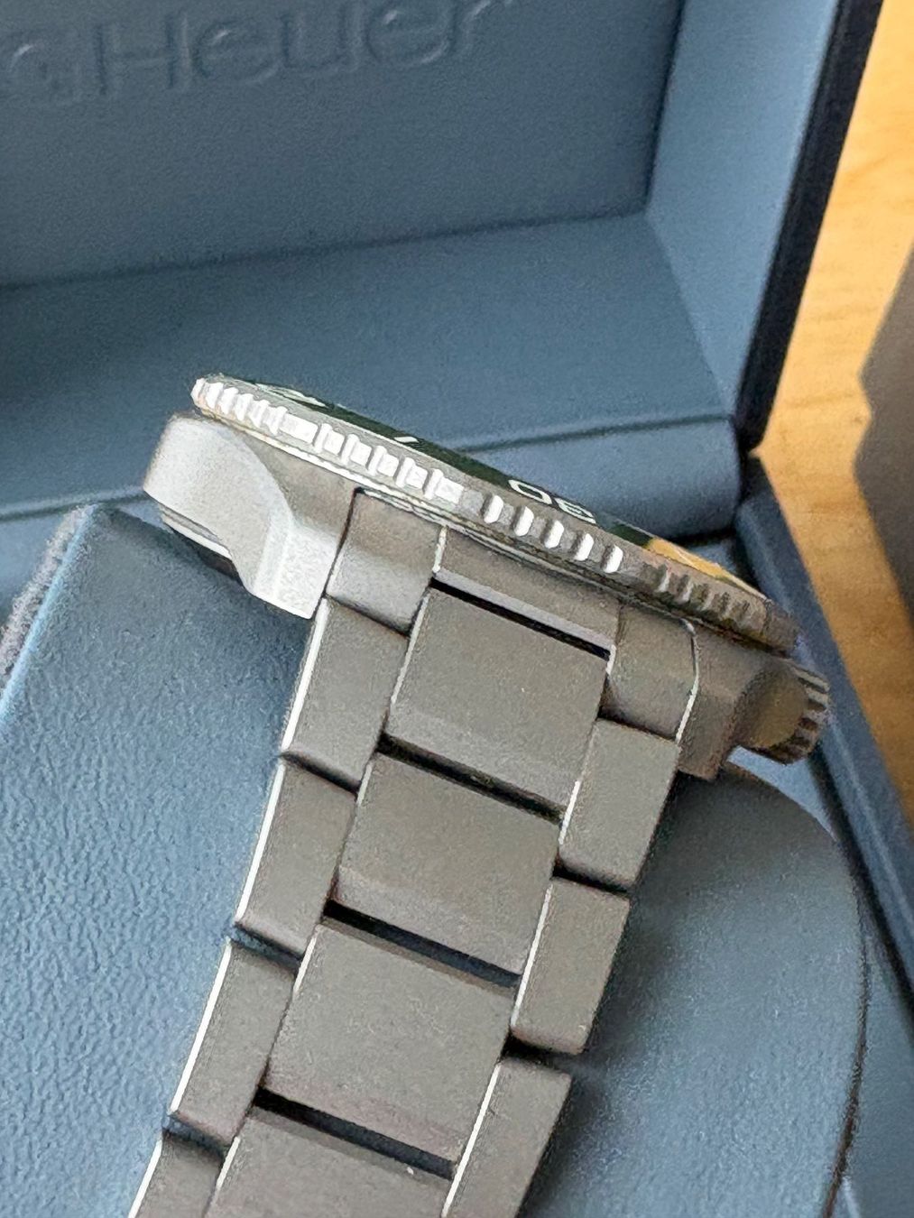 Tag Heuer Orologi: TAG Heuer Aquaracer Titanium Fullset – Usato da Birsfelden venduto da Mynos 9