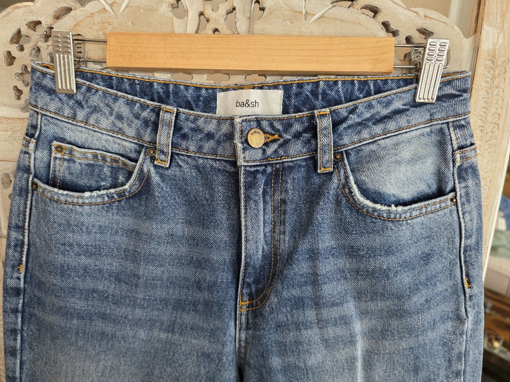 Ba&Sh Jeans: Jeans femme Bash neuf - taille 34 – Nuovo (secondo la descrizione) da Courgevaux venduto da AT12 2