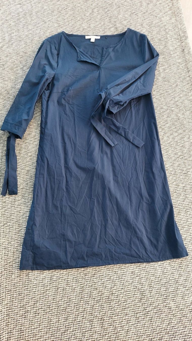 Esprit Kleider: ESPRIT  Kleid  /  Big-Shirt  Gr.36   blau – Gebraucht aus Langnau am Albis von kktdora