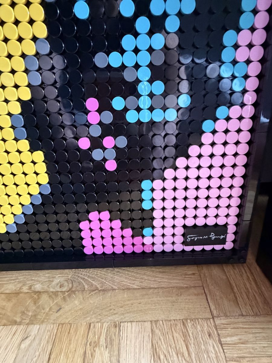 Foto & Immagini: Lego Marilyn Monroe di Andy Warhol – Usato da Rheinfelden venduto da mag_p2dx 2