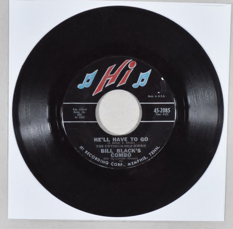 Dischi in vinile: Single: BILL BLACK's COMBO - The Wheel /White Silver Sands – Usato da Frenkendorf venduto da Yard-Sale-2000