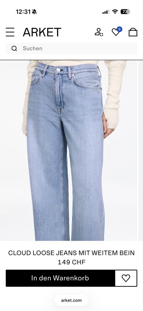 Arket Jeans: Arket Cloud Jeans (28) – Nuovo (secondo la descrizione) da Basel venduto da mar_fp5q 3