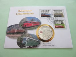 Numisbrief "SCHWEIZER LOKOMOTIVEN"