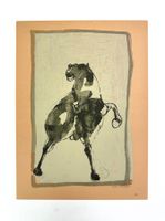 Marino Marini (1901–1980) Farbserigrafie, ohne Titel (Pferd)