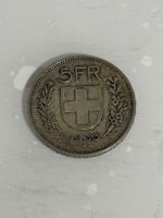 5 Franken 1933  Silber