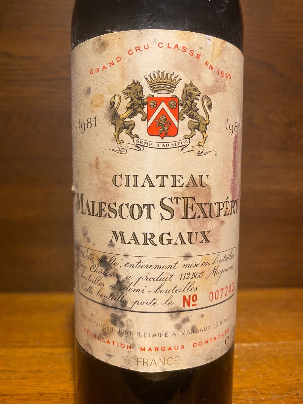 Vino: Château Malescot 1981 ! Margaux – Nuovo e nell'imballaggio originale da Muttenz venduto da exclusive_wines 4