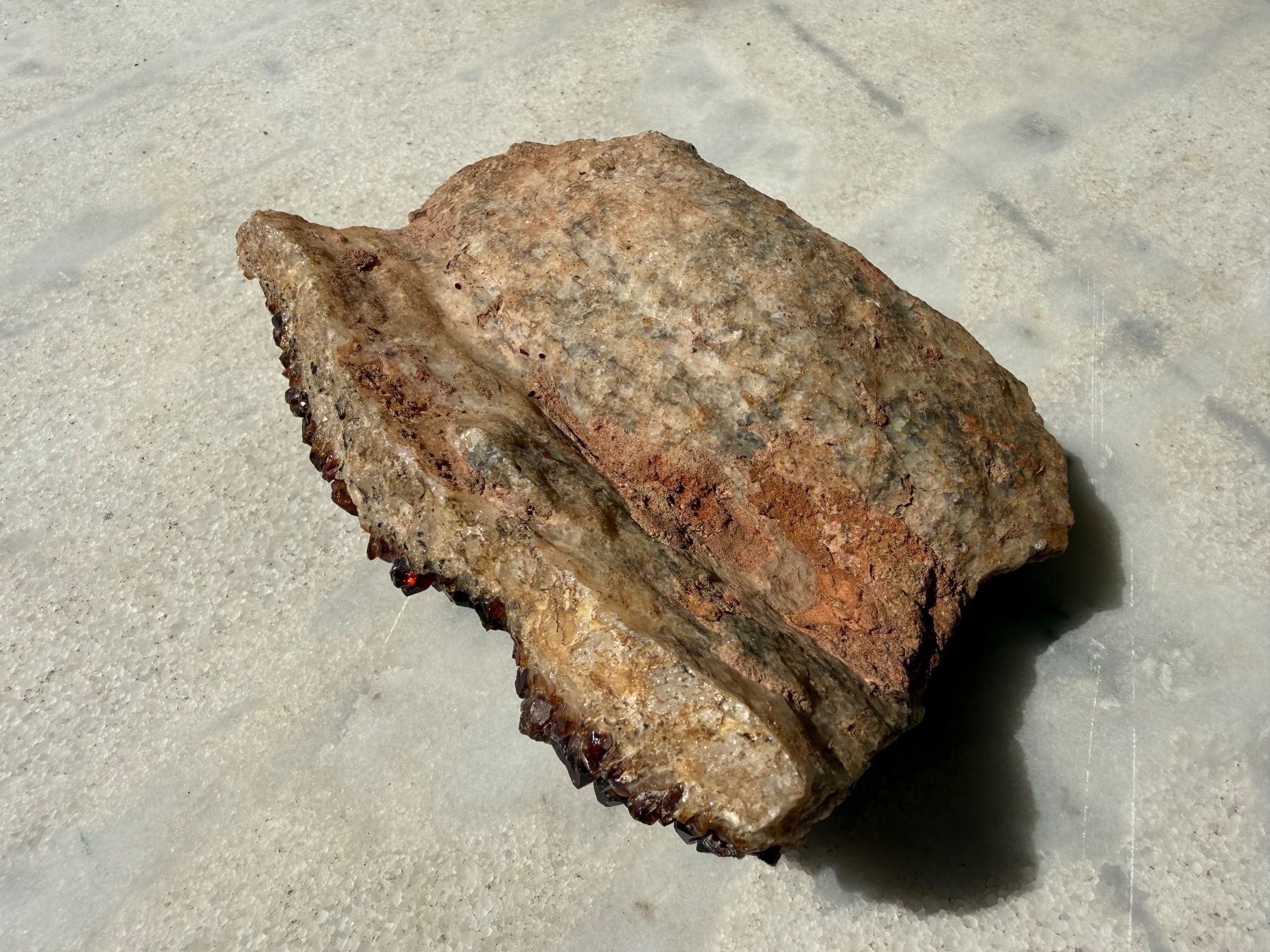Mineralien & Heilsteine: Citrin Druse (?) – Gebraucht aus Rorbas von tun_m7fz 5