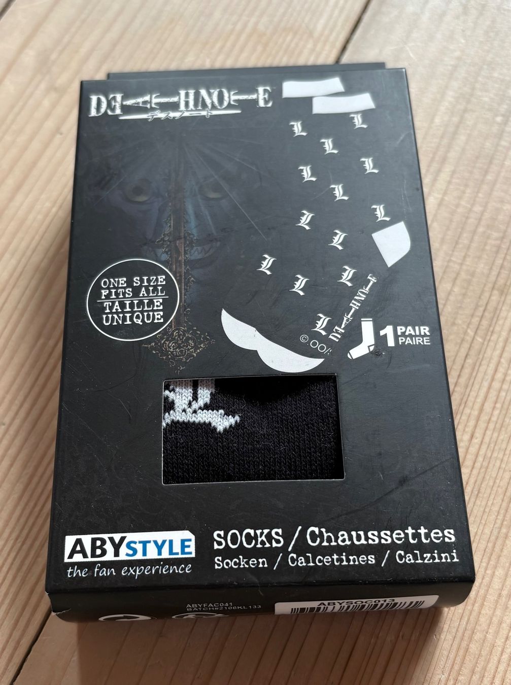 Socken: Death Note Socken onesize "L" ,NEU ovp – Gebraucht aus Siblingen von Vany_McDougall 3