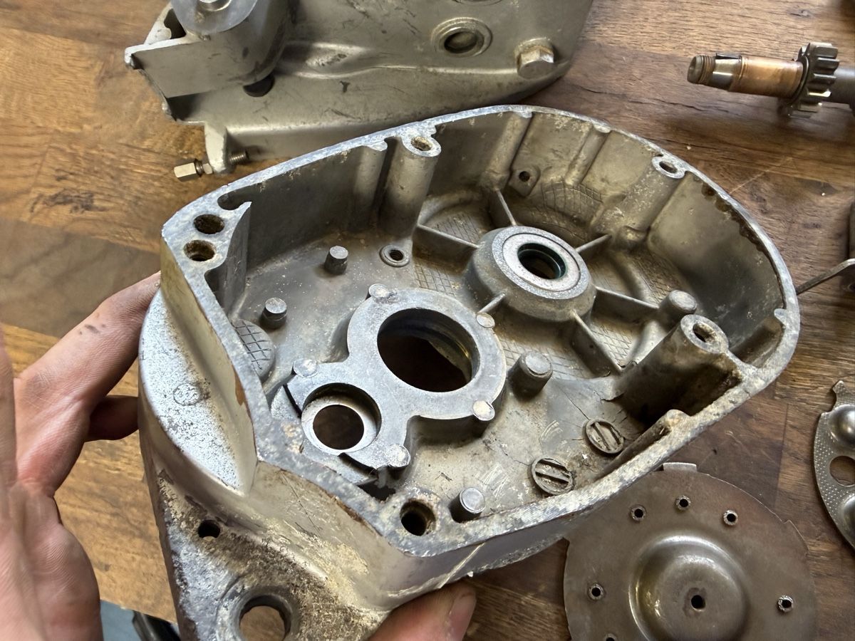 Pièces pour mobylette: Motor Sachs 503 2-Gang Handschalter  – D'occasion à Bolken par si.x.las 7