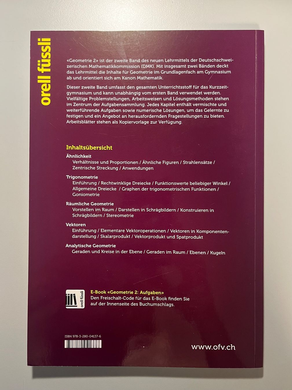 Libri: Geometrie 2 Aufgaben – Nuovo e nell'imballaggio originale da Steinhausen venduto da ode_p6vp 1