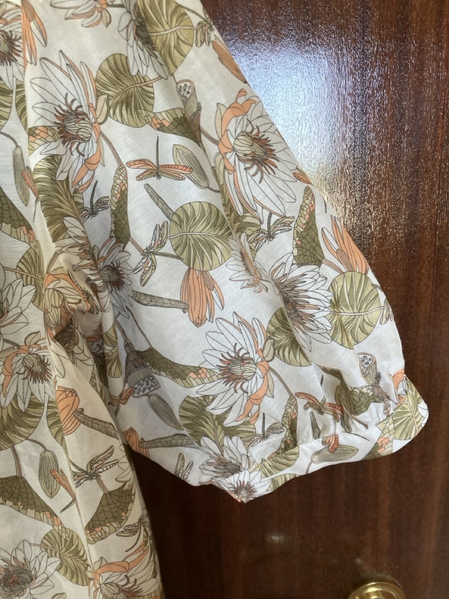 Hemisphere Camicette: Hemisphere Cashmere Bluse, Blumenmuster, Grösse 38 – Usato da Zürich venduto da ste_5hsh 1