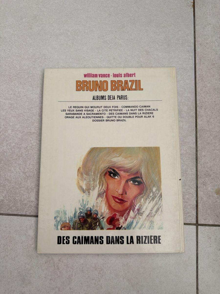 Fumetti: Comic Bruno Brazil Des Caimans dans la Riziere – Usato da Martigny venduto da Jacoosh1234 1