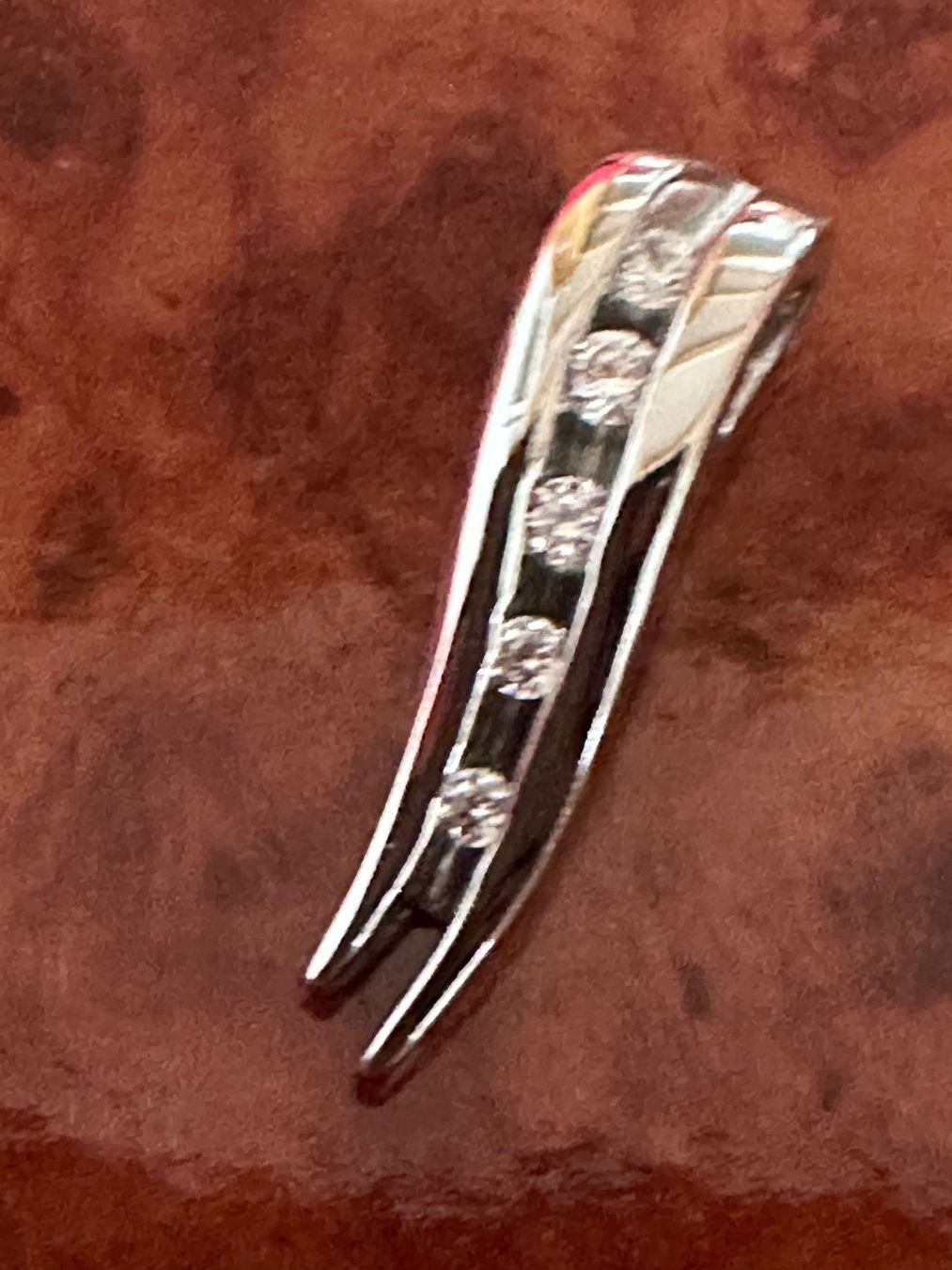 Ciondoli: 925 Silber Anhänger mit Strass – Usato da Herbriggen venduto da Sehrazade 1