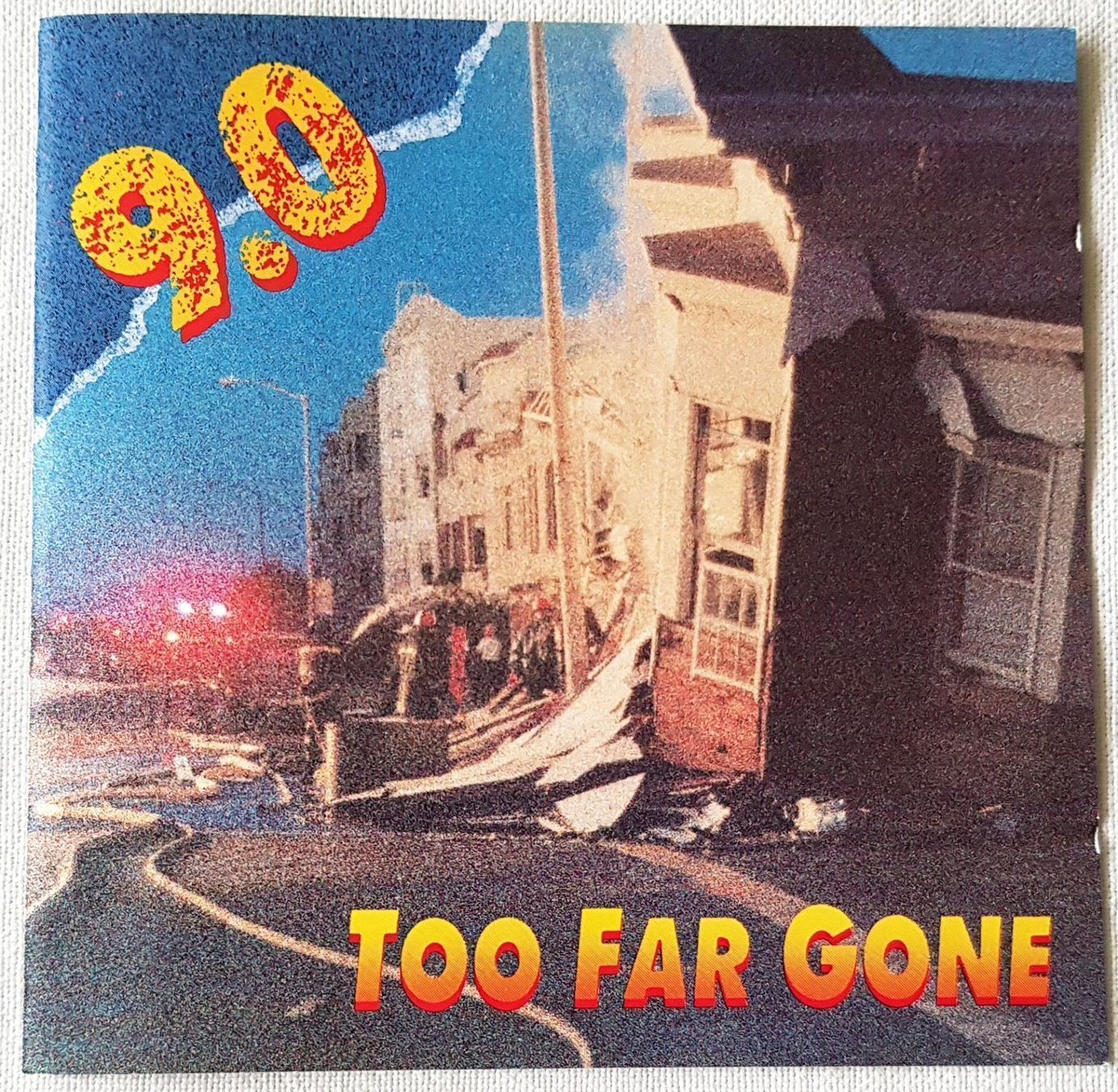CD: 9.0 – Too Far Gone - 1990 - First Press - Roadrunner – Usato da Uster venduto da Zardodel