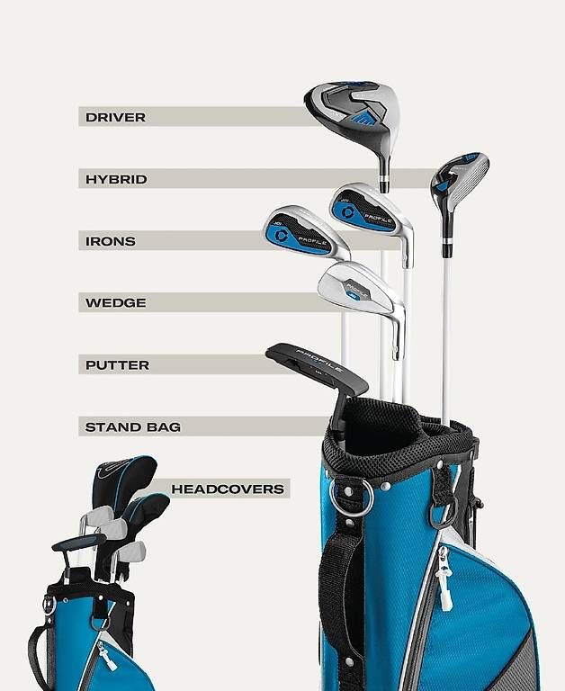 Wilson Mazze & Set: Wilson Profile JGI Junior Kinder Golfset – Nuovo (secondo la descrizione) da Altikon venduto da Horvatal 1