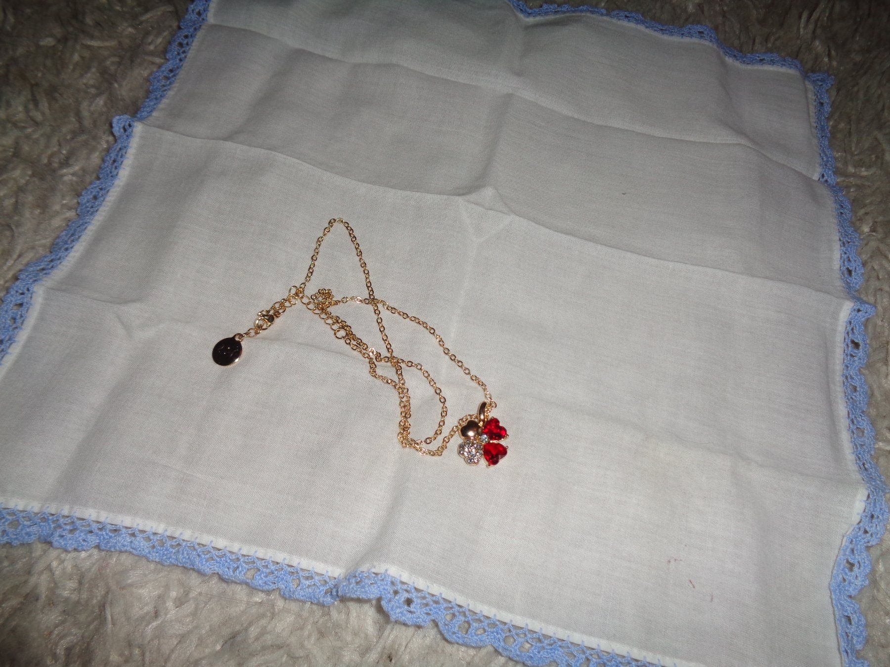 Catenine: *** Kette mit Kleeblatt *** / AdF / Neu – Nuovo (secondo la descrizione) da Othmarsingen venduto da Leuchtturmlady 2