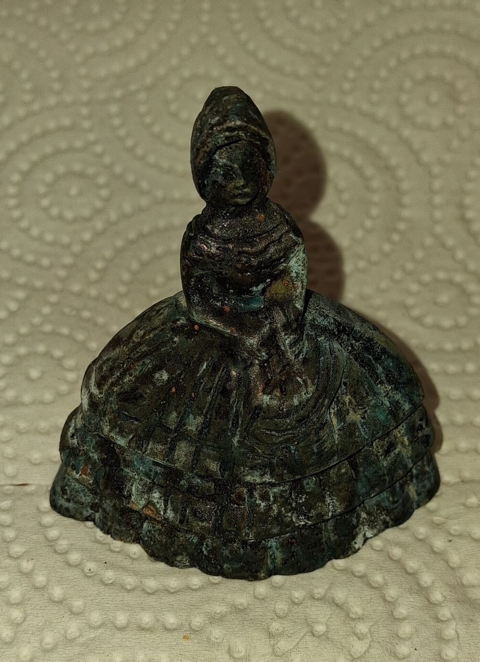 Campanacci mucche: Tischklingel Messingbronce ( Dame ) – Usato da Reiden venduto da jasi029 1