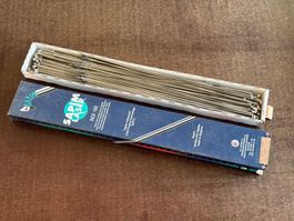NOS silver SAPIM RACE INOX 18/8 Speichen 272mm 175 Stück