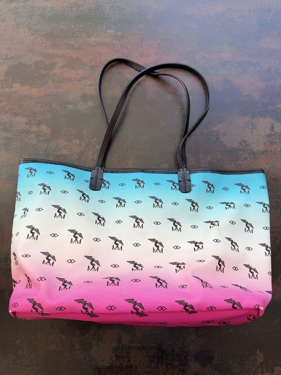Mcm Borse da donna: Kleiner MCM Shopper in Sommerfarben – Usato da Zug venduto da Lela77