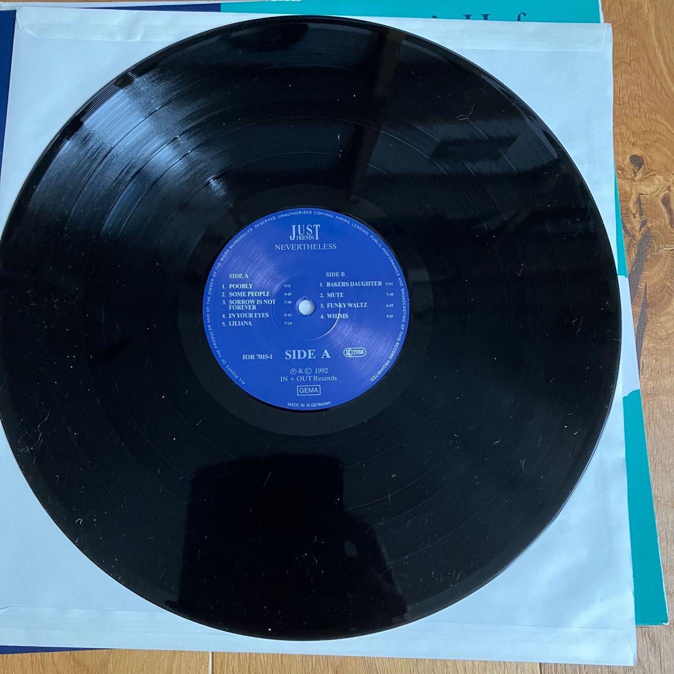 Schallplatten: Just Friends - Nevertheless – Gebraucht aus Altdorf UR von Metallic0 1
