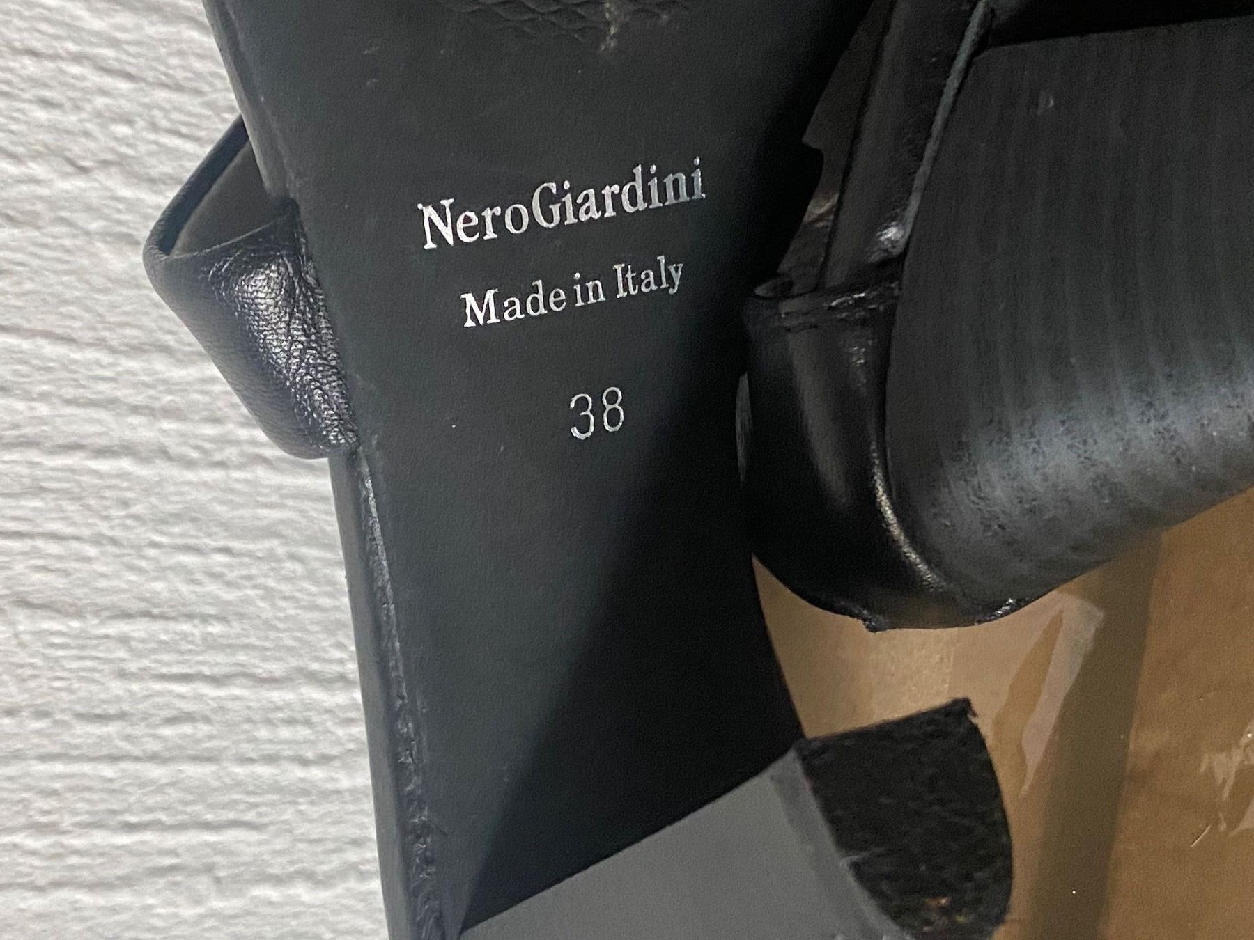 Scarpe da donna: Chaussure Sandales NeroGiardini taille 38 – Usato da Peseux venduto da Chimon59 1