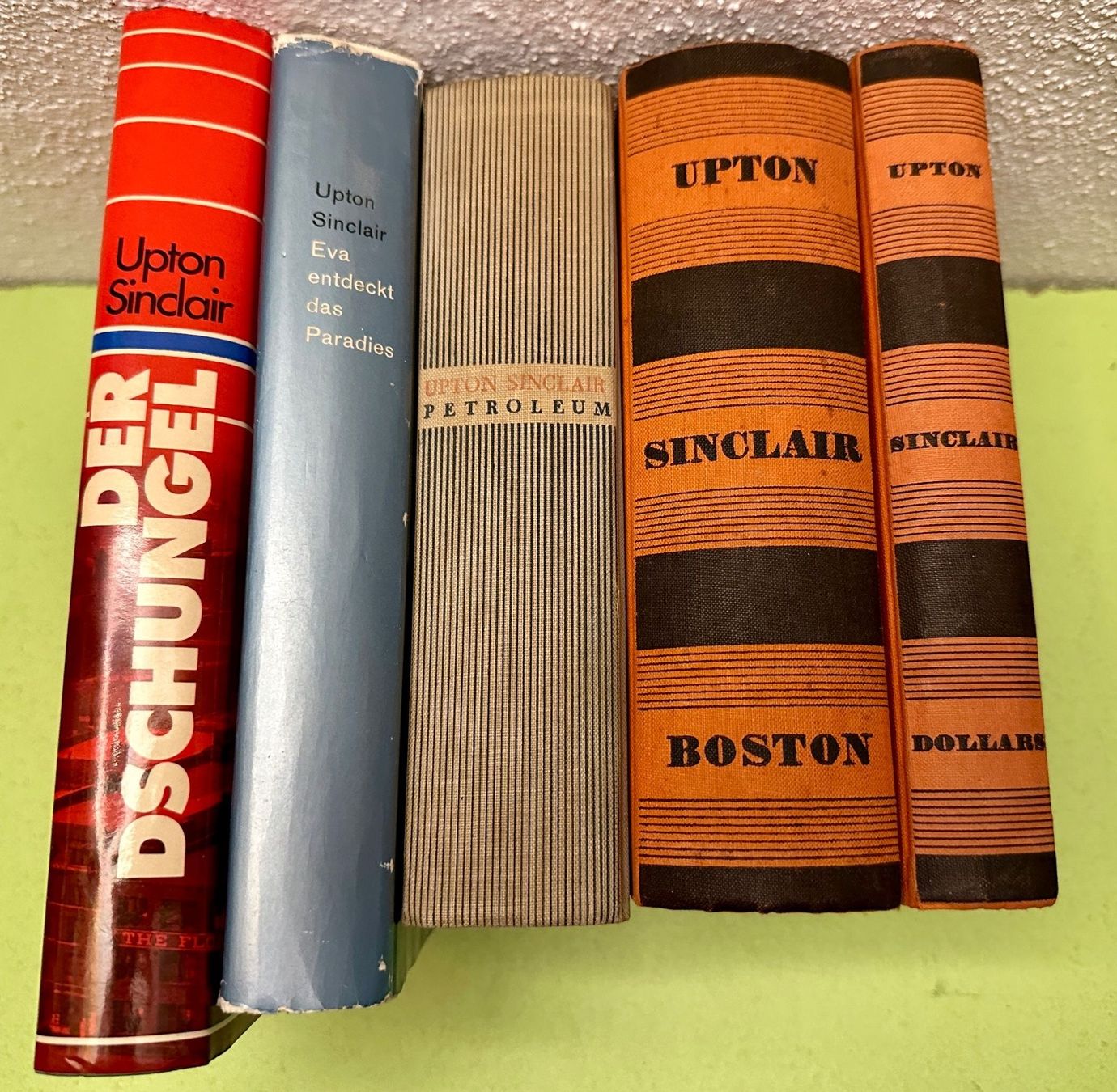Libri: Upton Sinclair: Bücherpaket 5 Bde. – Usato da Zürich venduto da allp 1