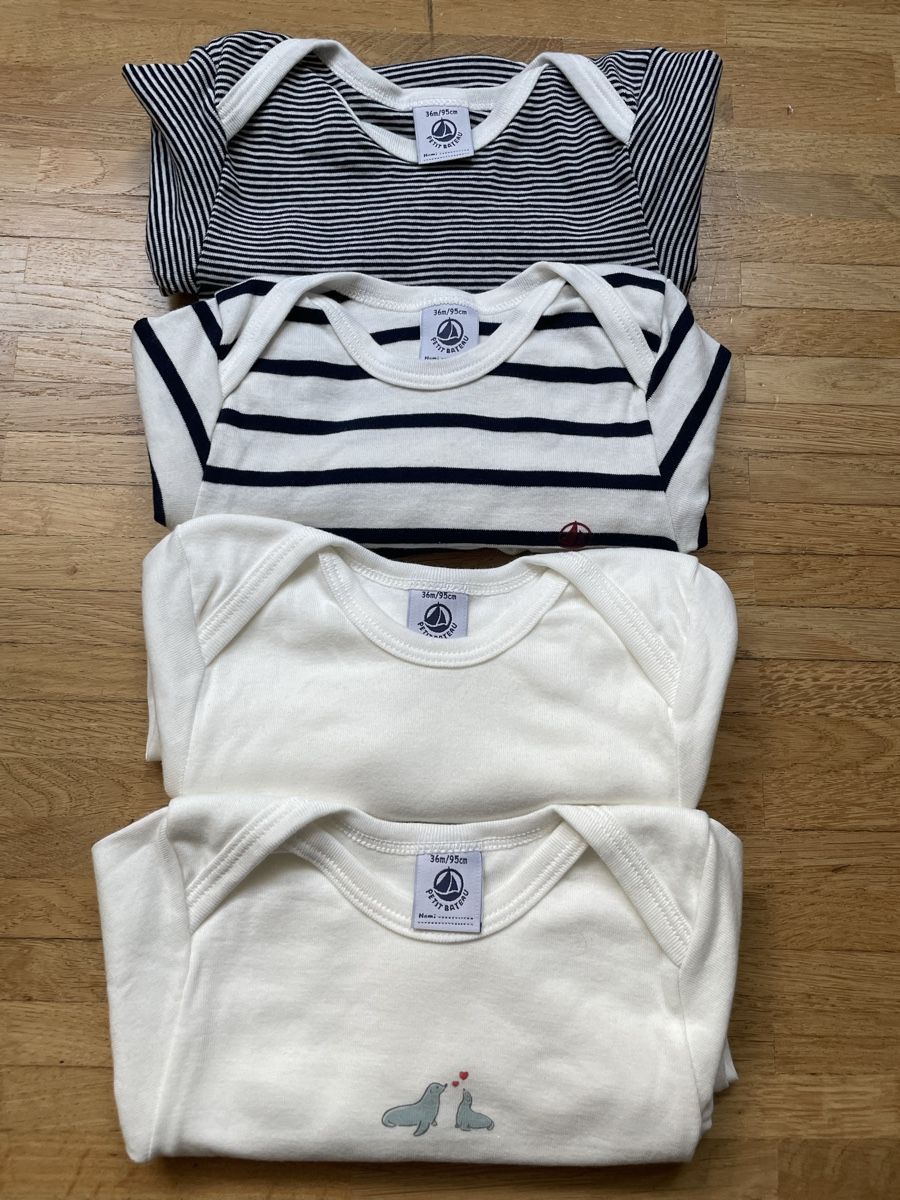 Petit Bateau Ensembles coordonnés: Petit Bateau Langarm Body Set Gr 95 – Neuf (Voir description) à Zürich par Martuski 1