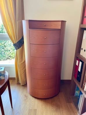 Cassettiere: Ens.de Bureau 3 pces assorties Semainier • Commode • table – Usato da Corseaux venduto da Cobea