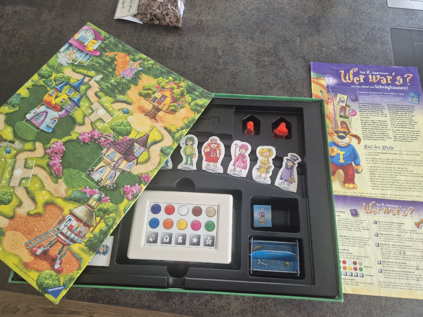 Ravensburger Giochi: Brettspiel Wer war's? Das 2. Abenteuer – Usato da Unterägeri venduto da Idecurtins 1