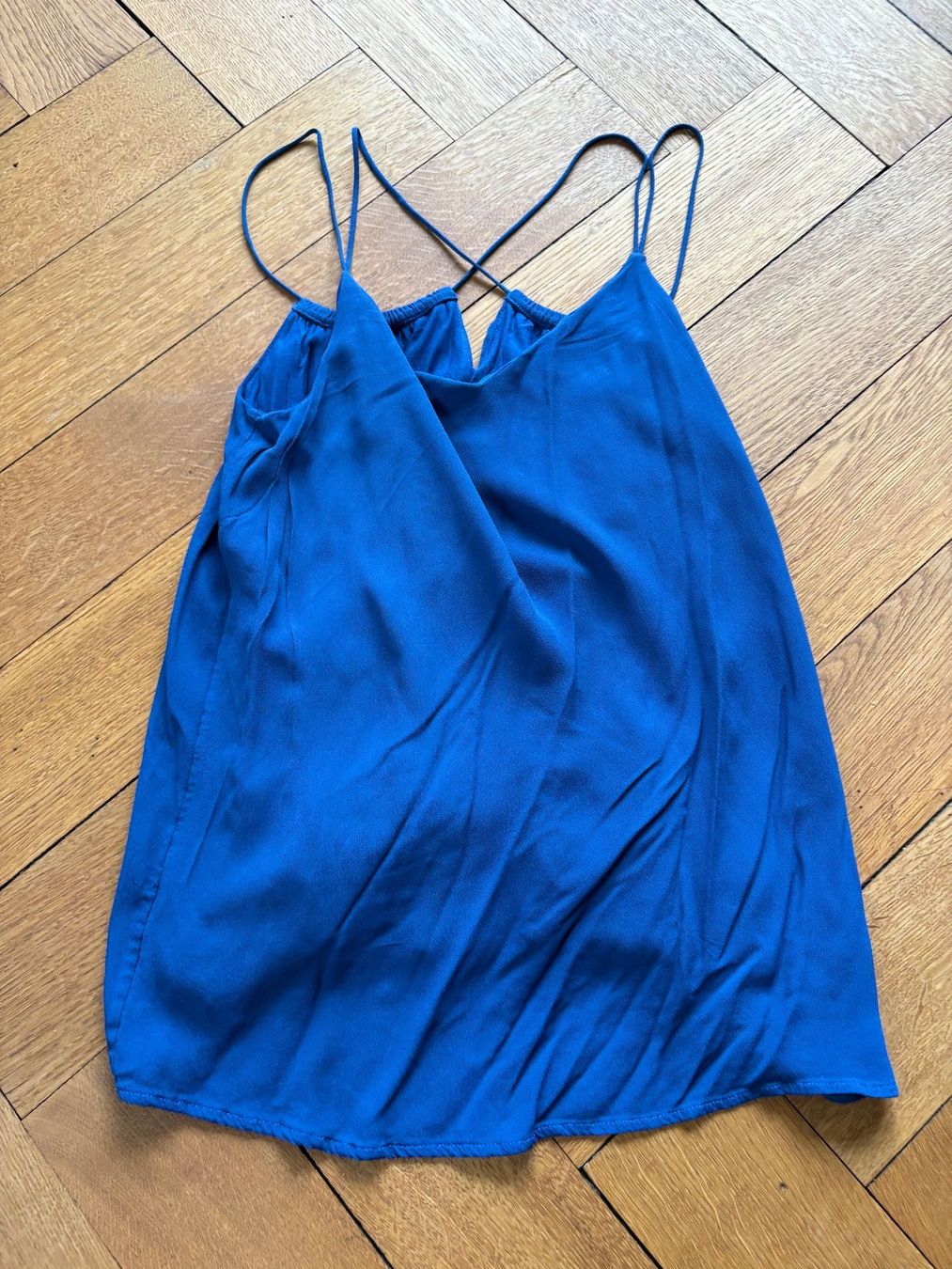 Massimo Dutti Top: Trägertop Massimo Dutti Viskose  -  Gr. 34 – Usato da Zürich venduto da triangular