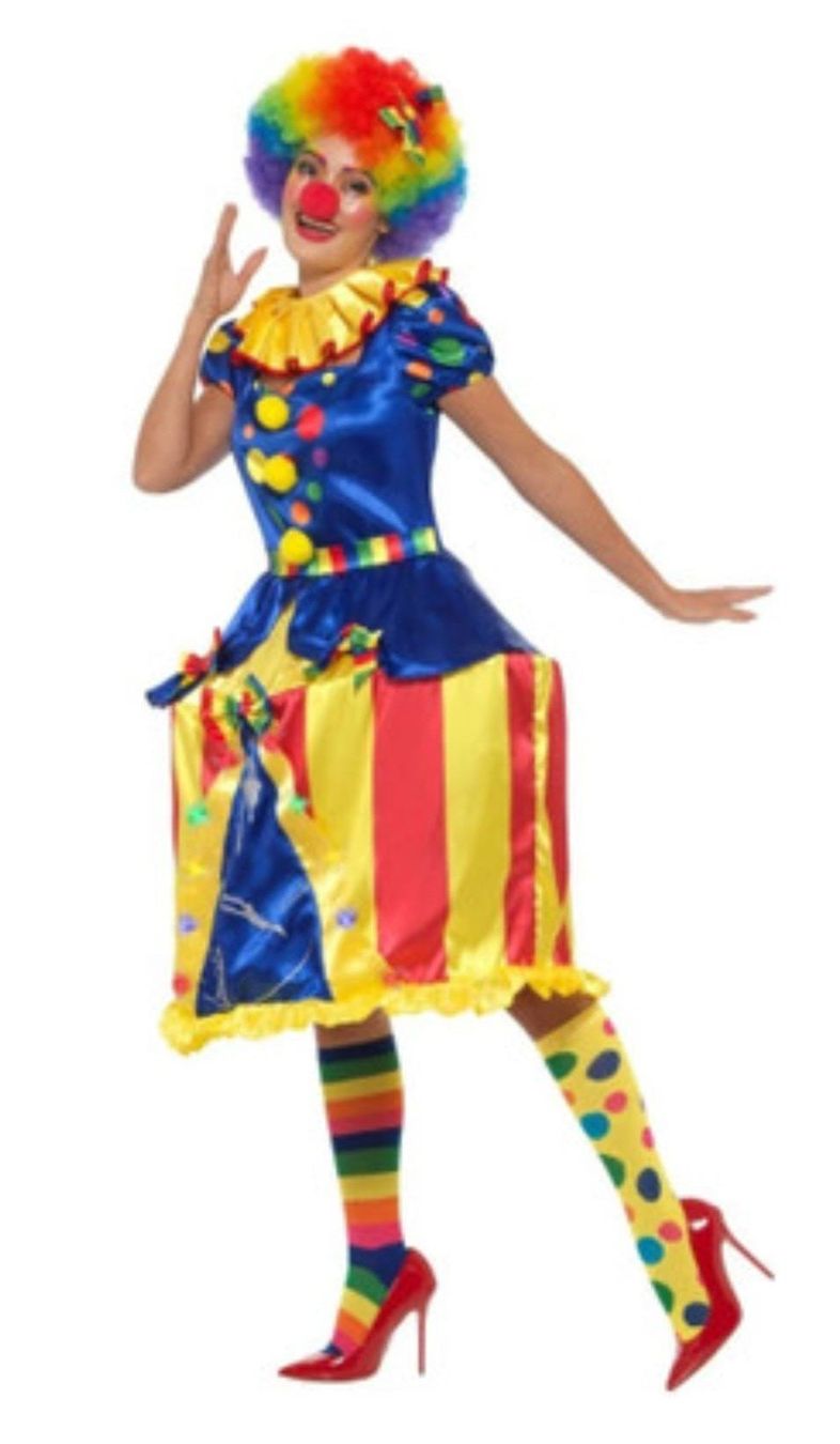 Costumi: Karussell-Clown-Kostüm mit Lichtern – Nuovo e nell'imballaggio originale da Ettenhausen TG venduto da MayTG 1