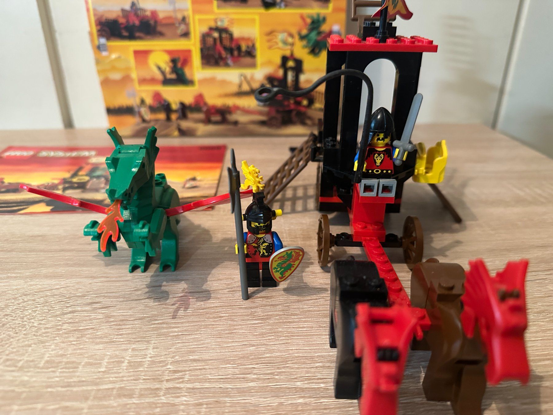 Lego Kit di costruzioni: LEGO Ritter 6056 Dragon Wagon – Usato da Basel venduto da Don-Angel 4