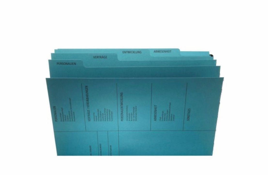 Raccoglitori: Personalakten A4 Blau – Nuovo e nell'imballaggio originale da Schaan venduto da mugerle 1