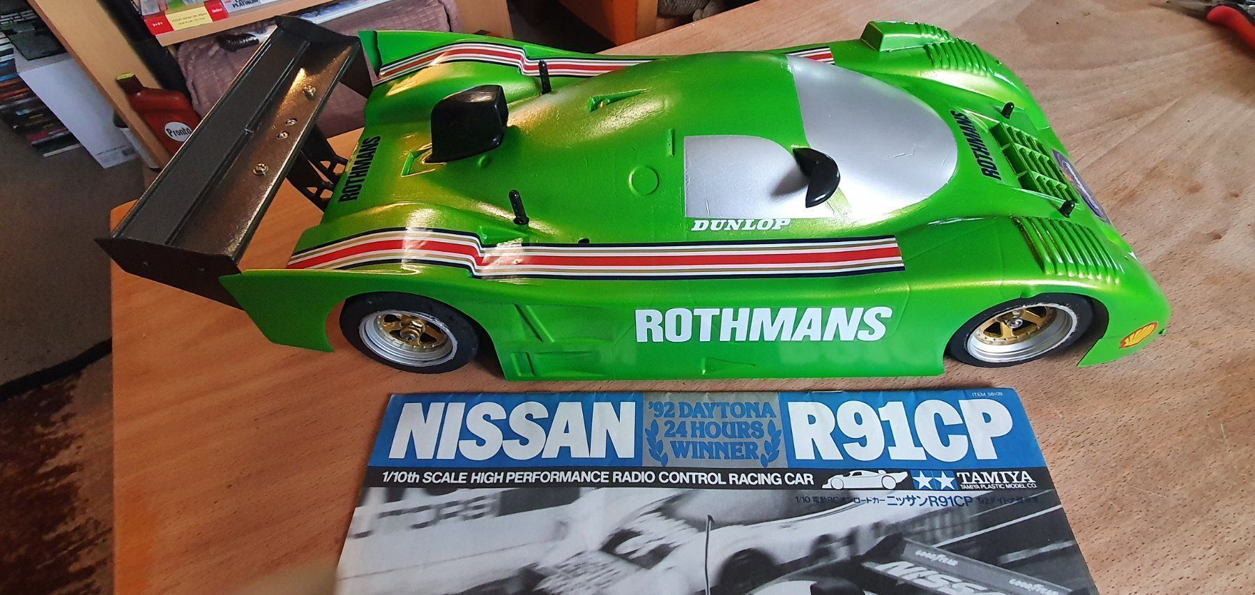 Tamiya Modellismo RC: Tamiya Nissan R91CP – Usato da Burgdorf venduto da schlange034