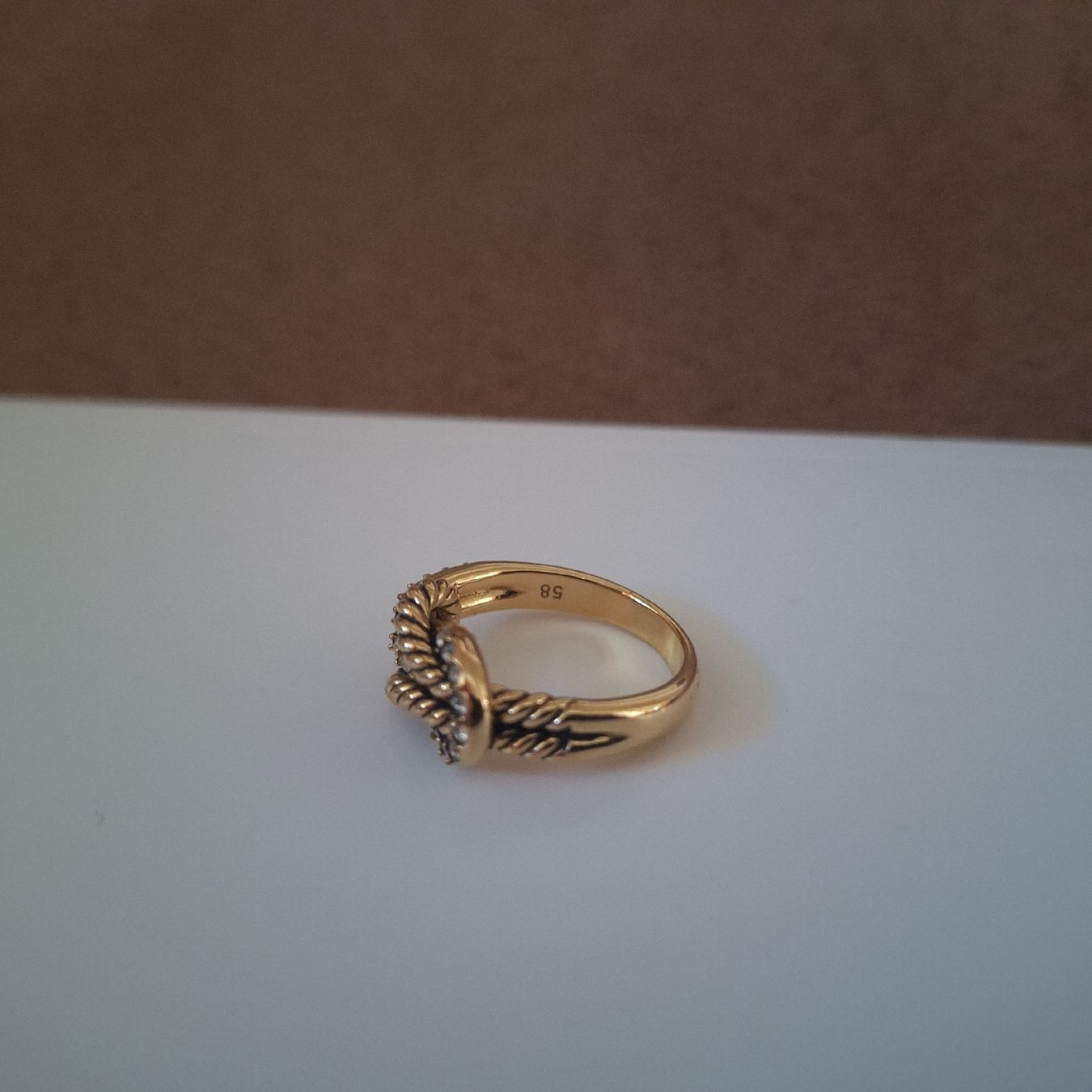 Anelli: Versand möglich.  Eleganter Ring, Gr. 58, Swarovski – Usato da Winterthur venduto da Goldpipau 3