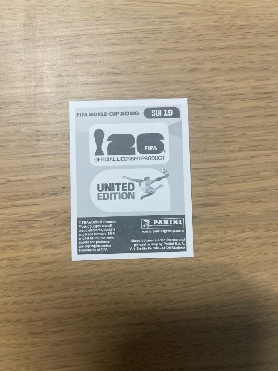 Sticker: Panini FIFA WC SUI 19 – Nuovo (secondo la descrizione) da Lausanne 26 venduto da mar_2ldv 1